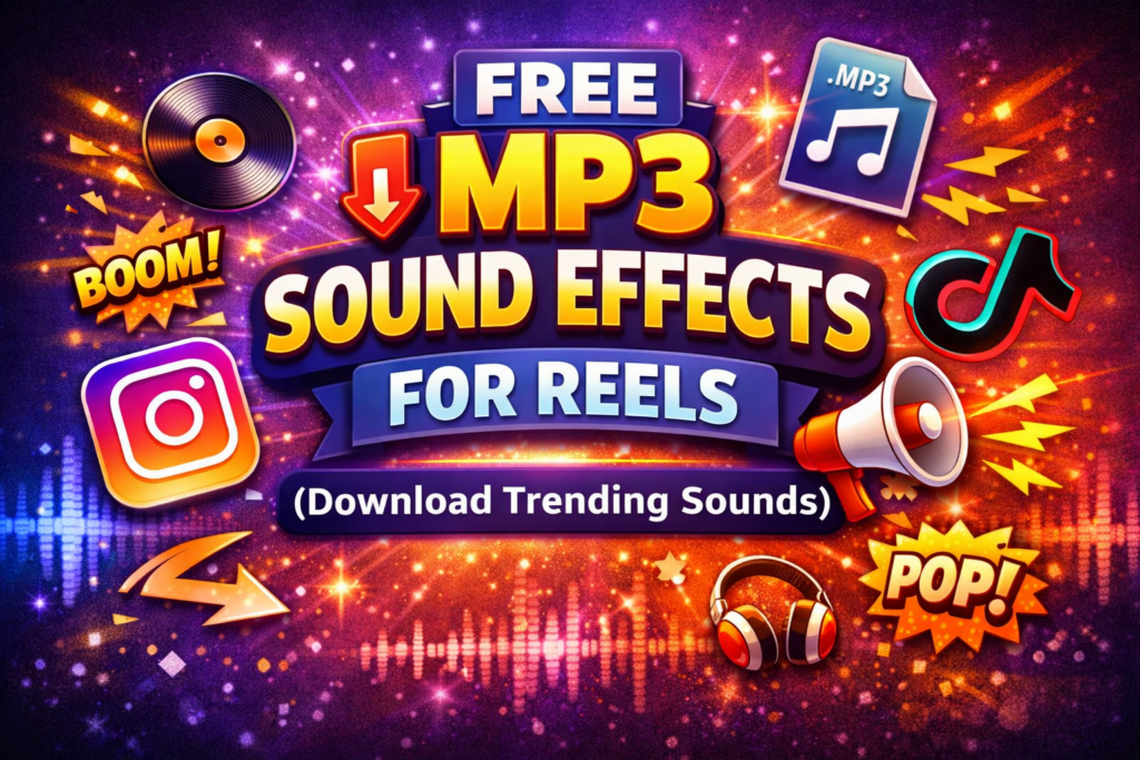 Free MP3 Sound Effects for Reels (Download Trending Sounds)